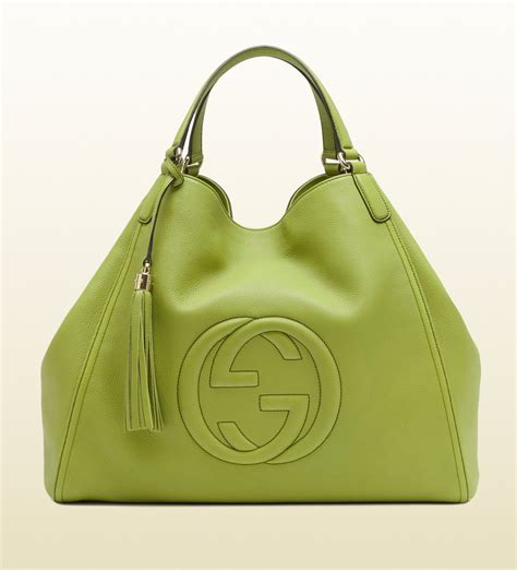 green gucci handbags|Gucci shoulder bag green.